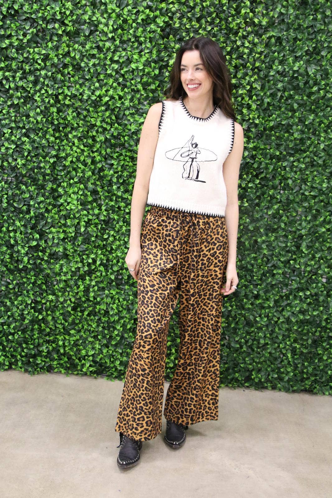 Wild Sol Wide-Leg Trousers