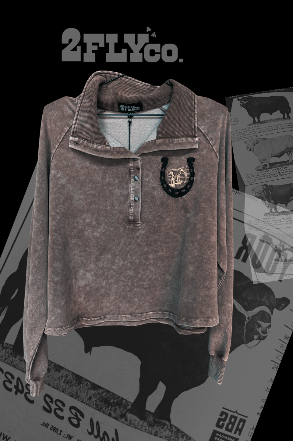Horseshoe Honey Pullover