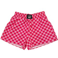 LULU MAC PINK CHECKERED BOXER SHORT