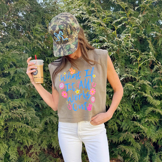 What If it All Works Out Muscle Tee
