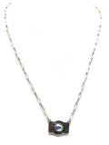 Western Belt Buckle Necklace