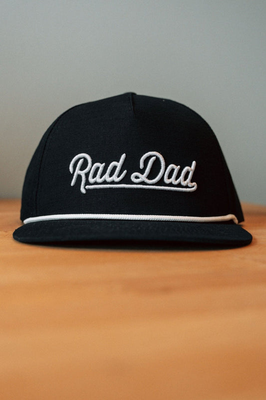 Burlebo Cap - Classic Rad Dad- Black