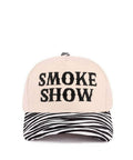 Smokeshow Trucker Hat- Zebra
