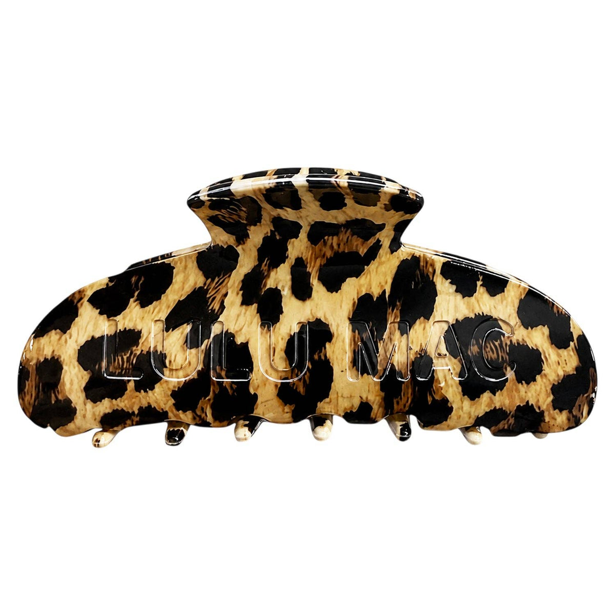 LULU MAC HAIR CLIP- LEOPARD