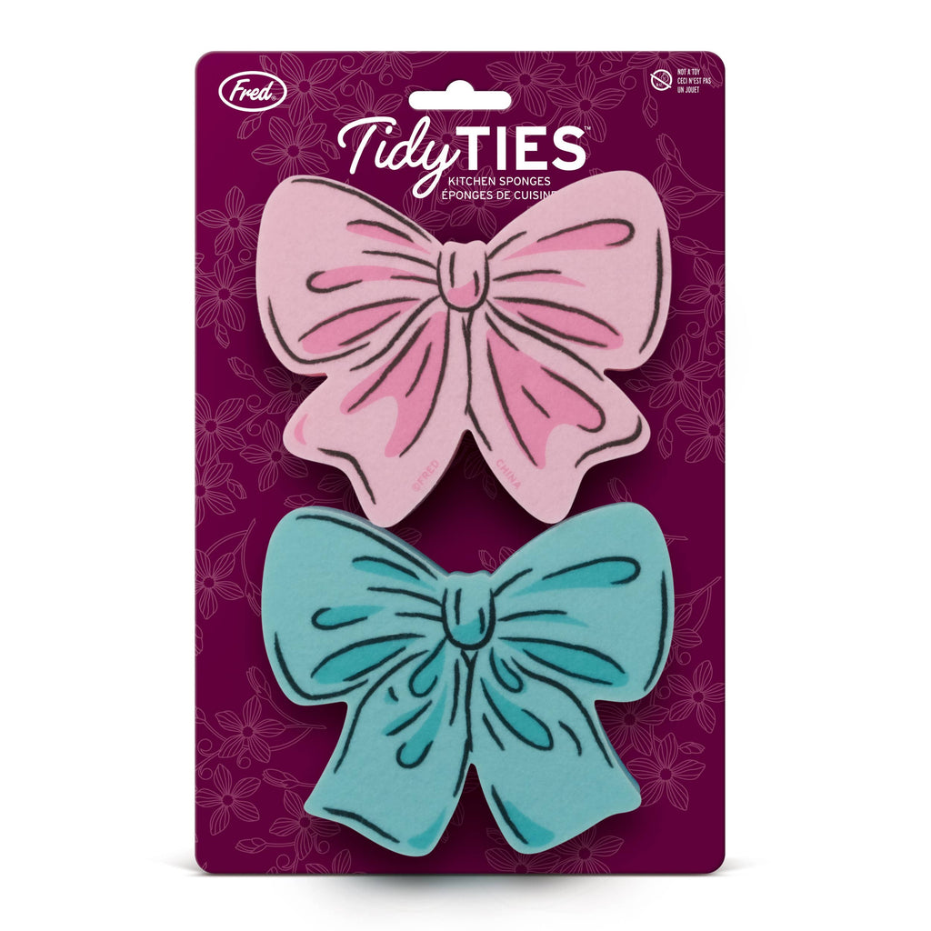 Sponges - TIDY TIES - Coquette Bow Sponges - Set of 2
