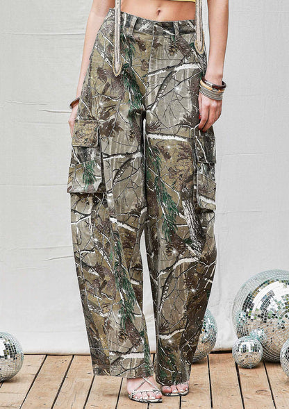 Backwoods Bling Barrel Jeans
