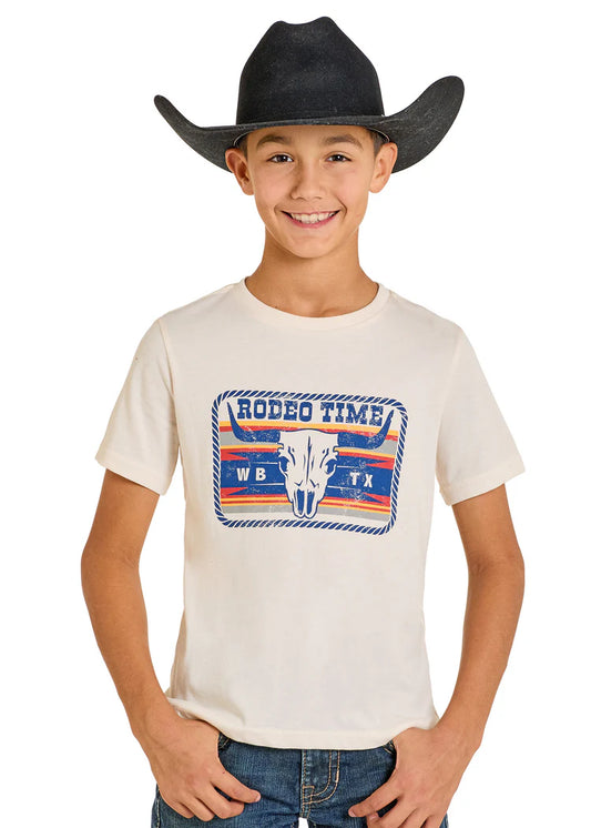 Boys' Dale Brisby Rodeo Time Buckle Graphic Tee