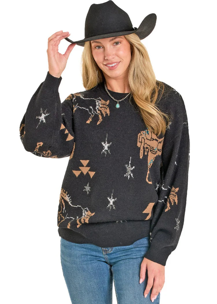 Saddle Up Sweater