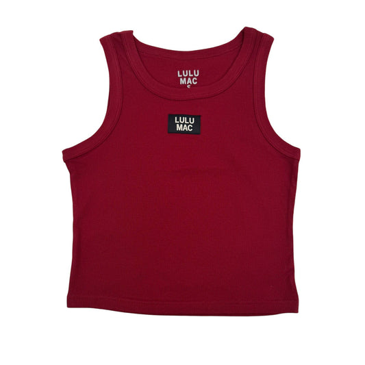 LULU MAC MAROON TANK
