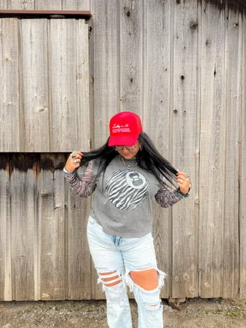 Eight Ball Zebra Muscle Tee