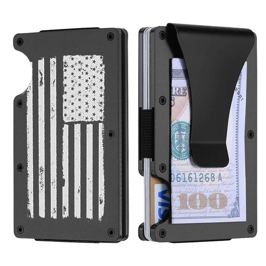 RFID Blocking Minimalist Scratch Resistant Slim Credit Card Wallet