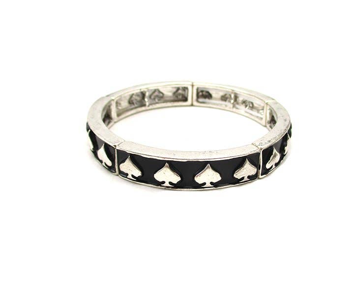 Bubble Spade Stretch Bracelet
