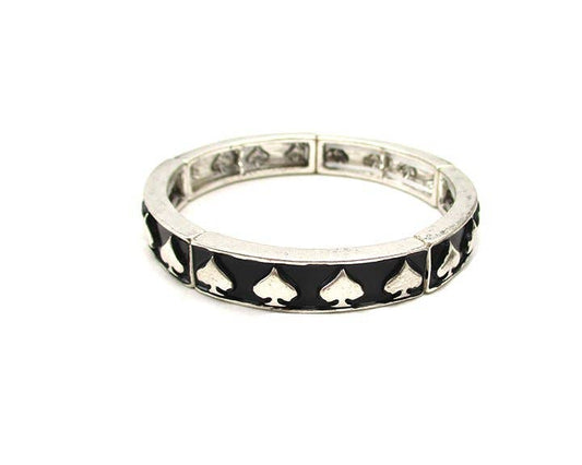 Bubble Spade Stretch Bracelet