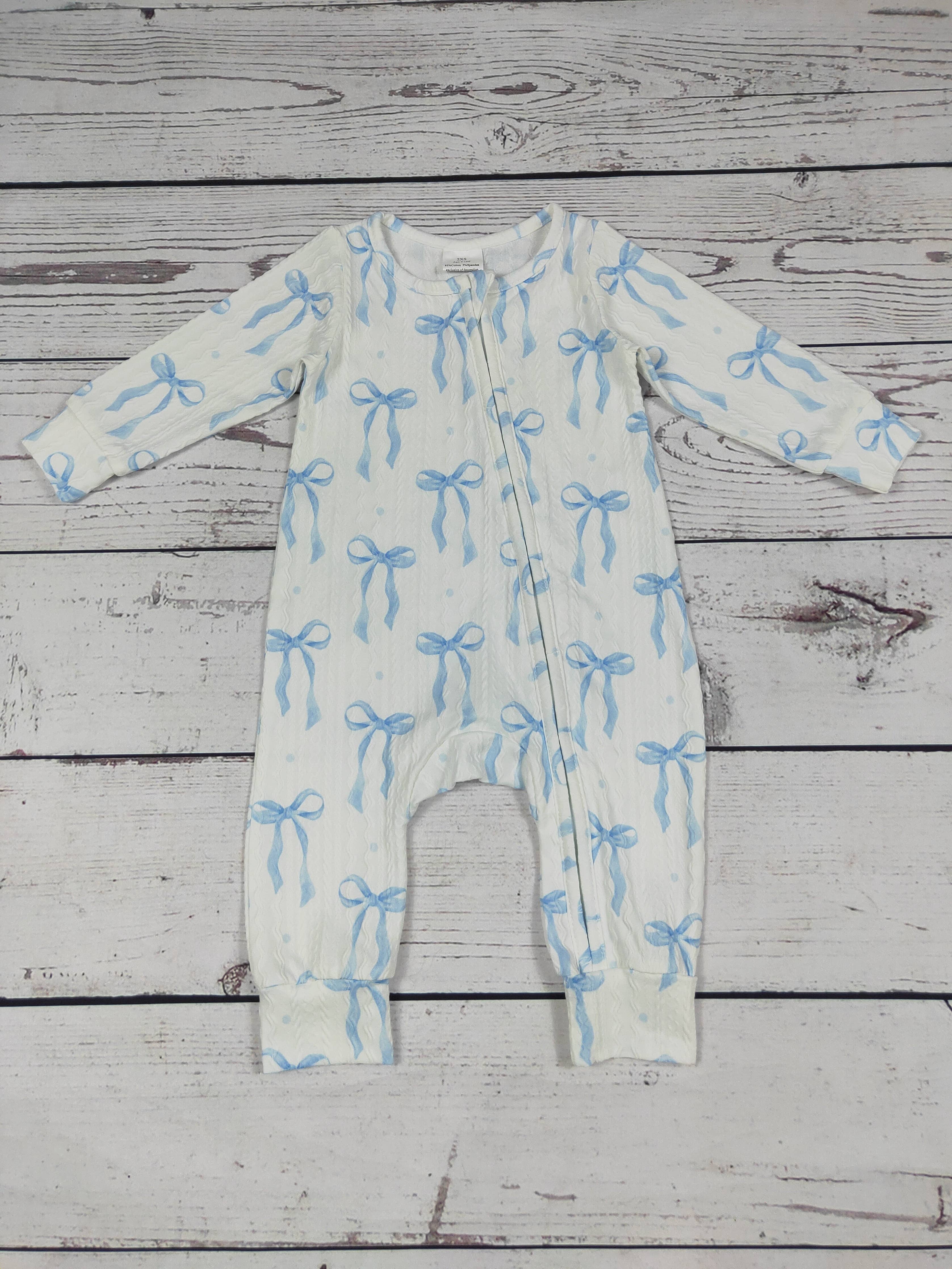 BABY BLUES BOW SLEEPER