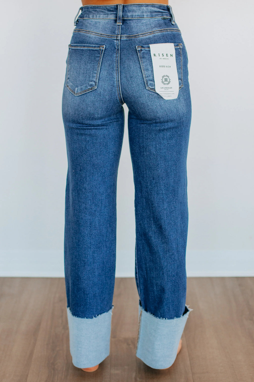 Off the Cuff Wide Leg Jeans