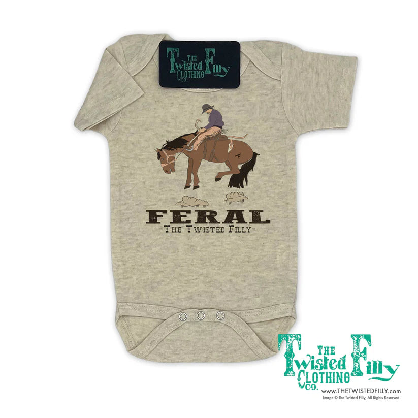 Feral Short Sleeve Infant Onesie