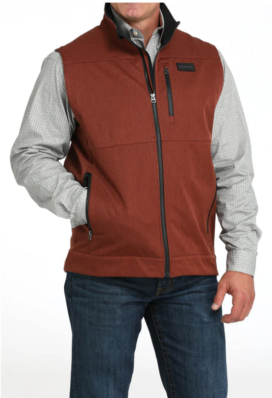Cinch Men's Red Bonded Vest