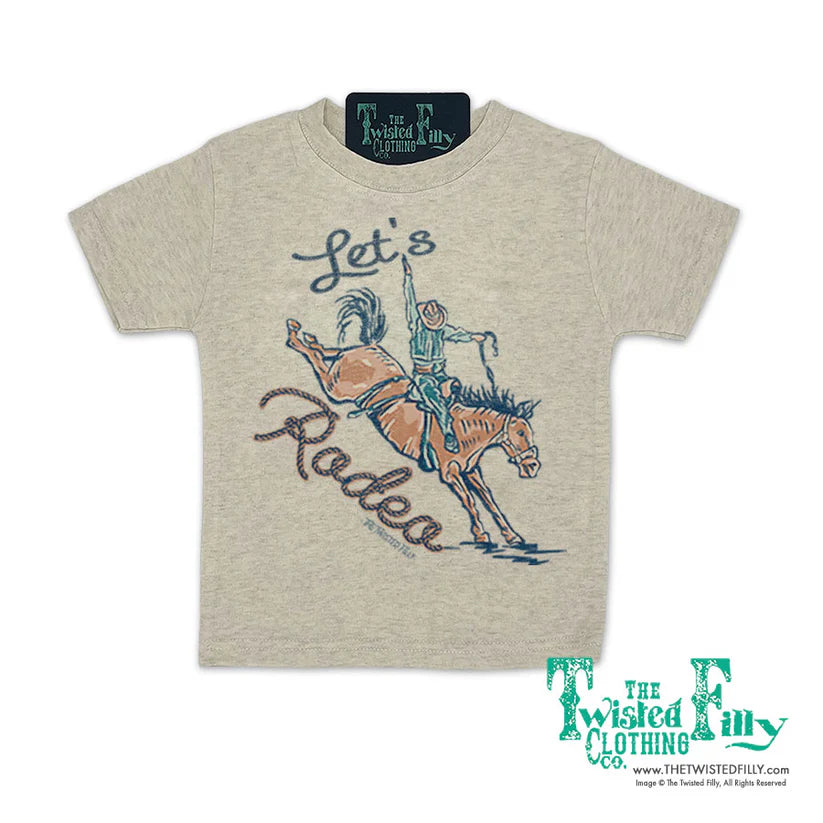 Let's Rodeo Short Sleeve Toddler Tee