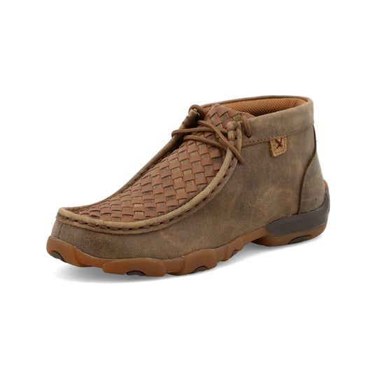 Twisted X Chukka Driving Moc- Kids Bomber & Tan