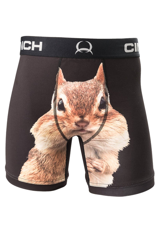 Cinch Men's 6" 'Benny' the Squirrel Boxer Brief