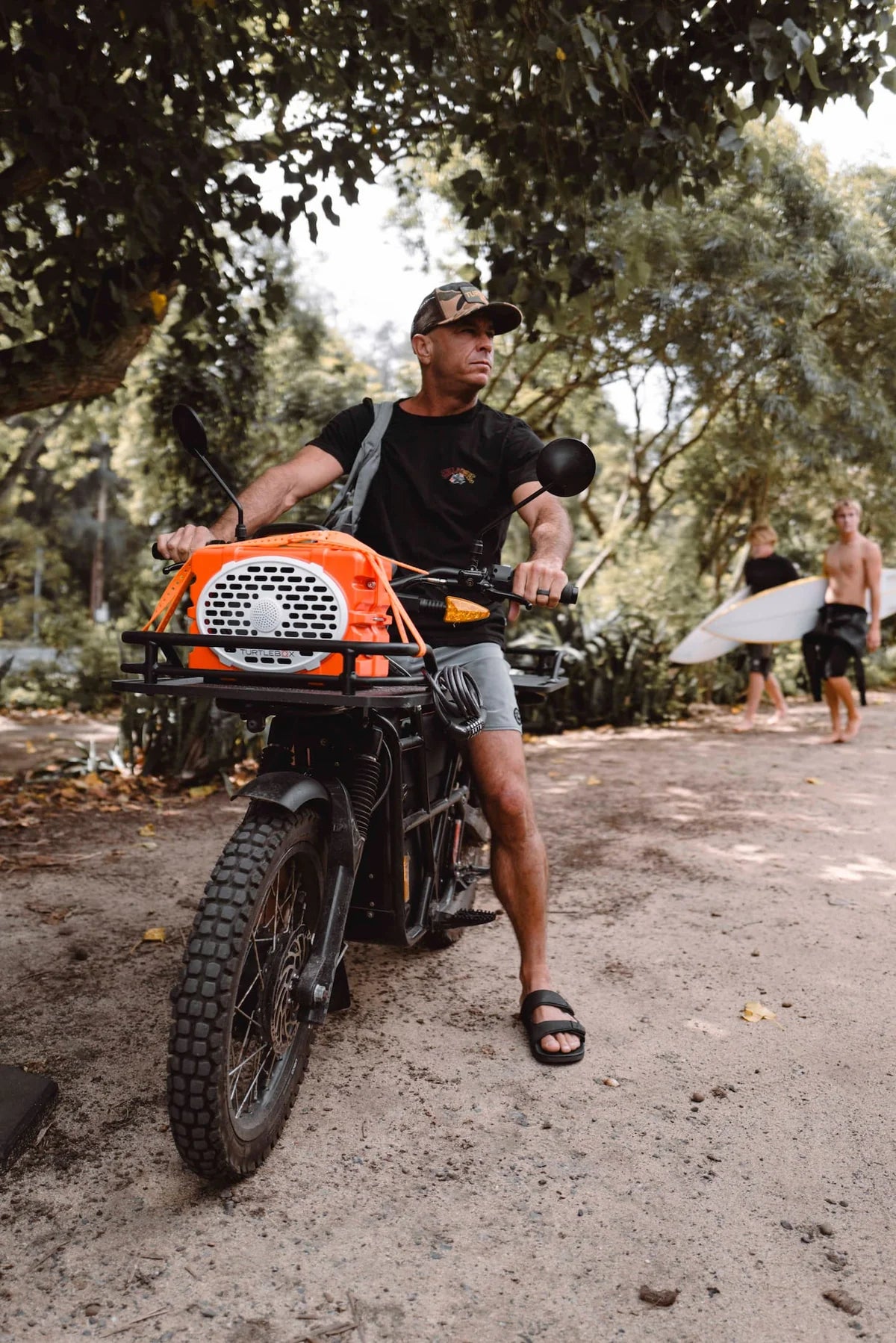 Turtlebox Gen 3 Speaker- Orange & Black