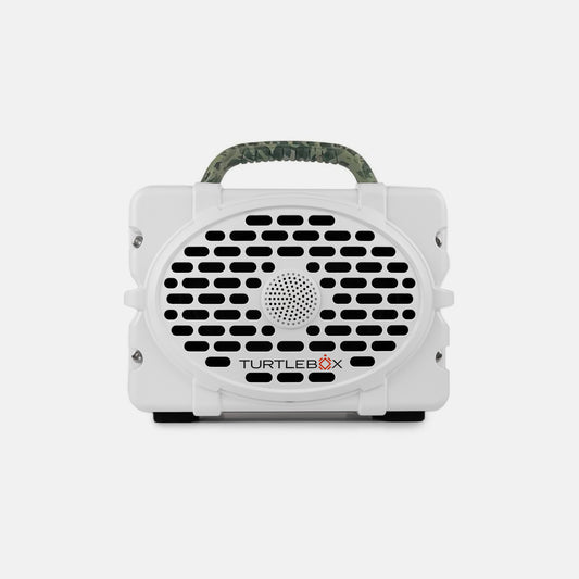 Turtlebox Gen 3 Speaker- White & Camo