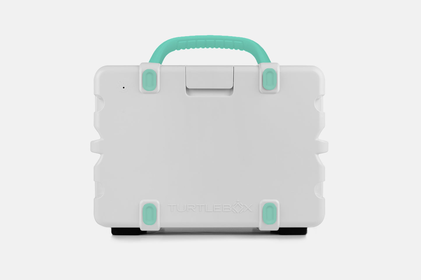 Turtlebox Gen 3 Speaker- White & Seafoam